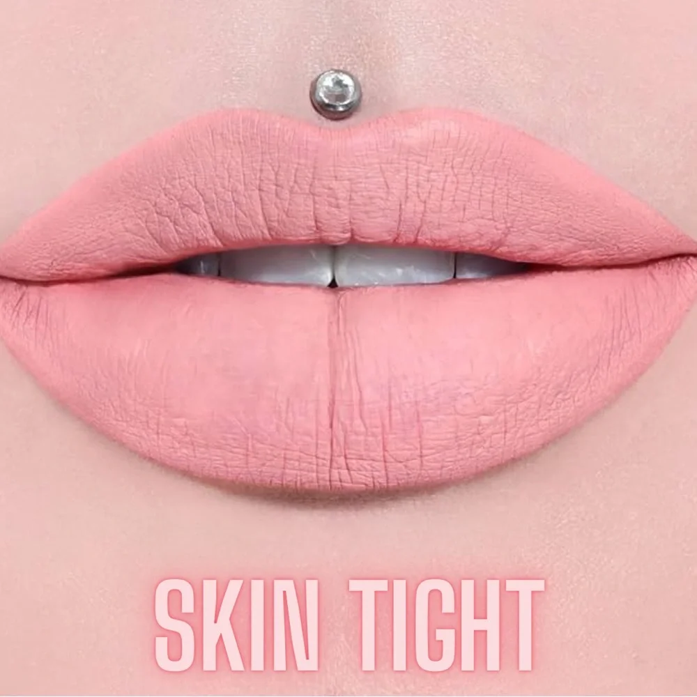 Jeffree Star Skin Tight Velour Liquid Lipstick Light Pink Nude Feminine Dainty
